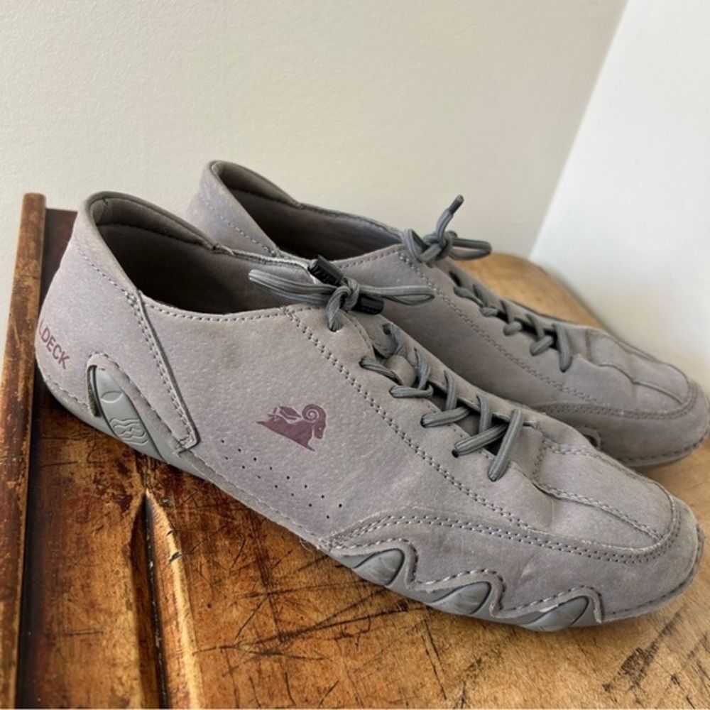 LDECK Men's Gray Casual Shoes sz 39 = US sz 6.5